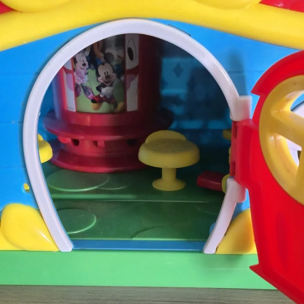 Mickey Mouse Clubhouse Funny The Funhouse Playset Lights Sounds WORKS No Figures